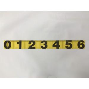 魚 メジャー シート テント地で丈夫。 コンパクト！ 釣り 600mm×70mm 黄×黒　はかり