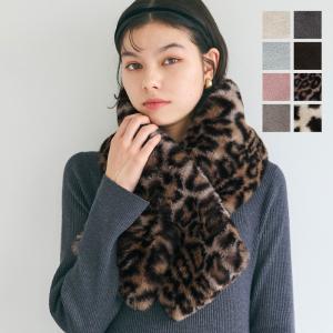 フェイクファーティペット レディース メール便不可 24aw