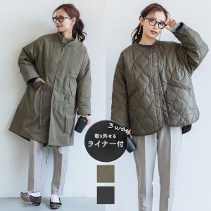 セール7990円→5990円 モッズコート レディース キルティング