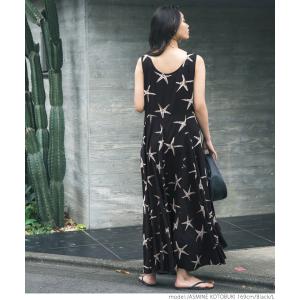 ロングワンピース レディース ヒトデ レーヨン...の詳細画像5