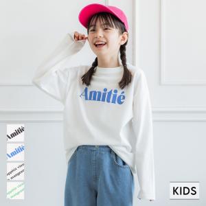 キッズ 110-140 Tシャツ ロゴ カットソ...の商品画像