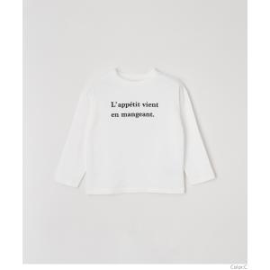 キッズ 110-140 Tシャツ ロゴ カット...の詳細画像3