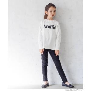 キッズ 110-140 Tシャツ ロゴ カット...の詳細画像5