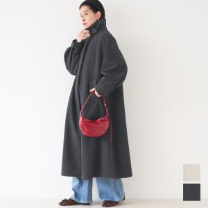 フェイクウールロングコート レディース 送料無料...の商品画像