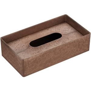 サッと取れる ティッシュケース ティッシュボックス ティッシュカバー おしゃれ サステナブル 杉皮 入り ブラウン ロング レギュラー 国産 日本製