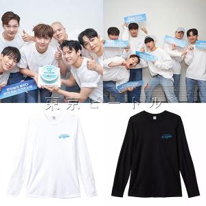 【送料無料】2023新品 BTOB TIME Be Together 10周年 韓流グッズ 長袖 Tシャツ 周辺 応援服 打歌服 ペアルック Tシャツ 男女兼用 半袖長袖 Tシャツ