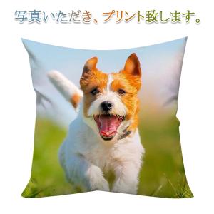 ペット 写真プリント クッション 抱き枕 犬 ...の詳細画像1