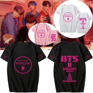 送料無料 BTS Tシャツ 防弾少年団 半袖 応援服 クールネック 韓流グッズ レディース メンズ 男女兼用 ウェア 夏物 グッズ｜coci