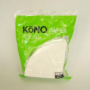 コーヒー ペーパーフィルター /  KONO (コーノ) 円錐ペーパー ２人用 ホワイト 100枚入 MD-25
