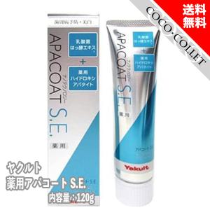 ヤクルト 薬用アパコートS.E. ナノテクノロジー 120g 歯みがき 歯周病予防 美白｜coco-collet