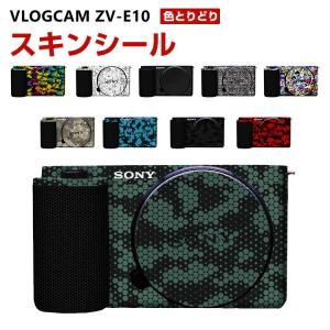 SONY ソニー VLOGCAM ZV-E10 アクセント スキンシール 3M素材を使用