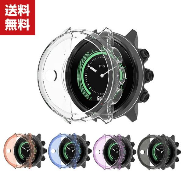 Suunto 9 Suunto 9 Baro ウェアラブル端末・スマートウォッチ ケース TPU ク...