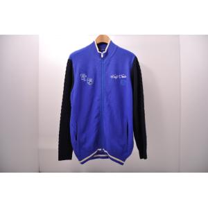FR2 GOLF エフアールツーゴルフ ; 襟付き 長袖ニットTシャツ ブラック