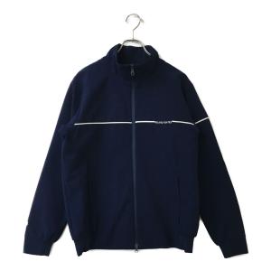 PEARLY GATES（パーリーゲイツ） 半袖ブルゾン オレンジ×ネイビー