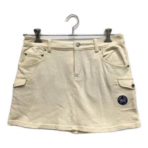 coco 中古【値下げ】 パーリーゲイツ PEARLY GATES レディース スカート 1(M) 白 ホワイト系 コットン レターパックプラス発送可 93736