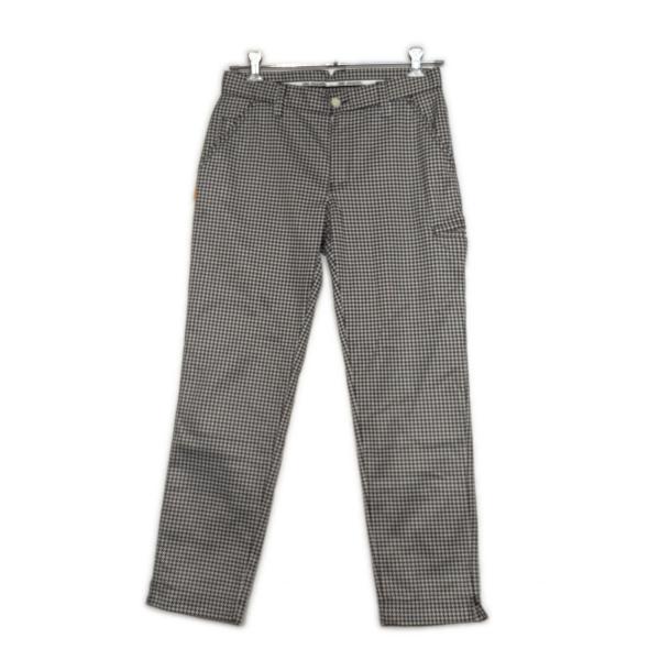 coco 中古【値下げ】 ジーディーオーオリジナル GDOメンズ パンツ 2(M) 黒×白 裏起毛 ...