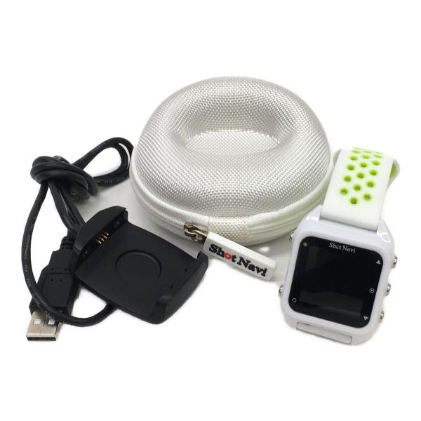 coco 中古【SALE】ショットナビ ShotNavi ゴルフナビ 白 HuG Beyond Li...