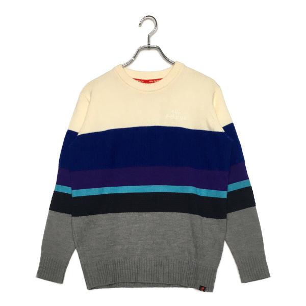 coco 中古【値引き】 ニューバランスゴルフ メンズ セーター 4(M) マルチカラー 長袖　 ボ...