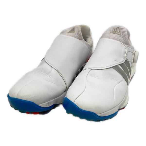 coco 中古【SALE】アディダスゴルフadidasGOLF ゴルフシューズ  24cm ホワイト...