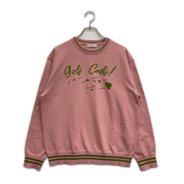 coco 中古【SALE】ジュン＆ロペ JUN&amp;ROPE メンズ セーター M ピンク ニットプルオ...