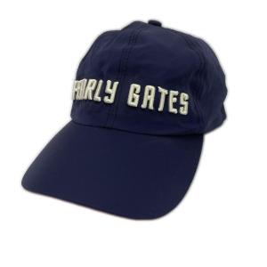 coco 中古【値下げ】 パーリーゲイツ PEARLY GATES レインキャップ M 紺 ネイビー レターパックプラス発送可 K027661