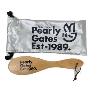 coco 未使用品【値下げ】 パーリーゲイツ PEARLY GATES ノベルティグッズ シルバー 洋服ブラシ レターパックプラス発送可 K028463