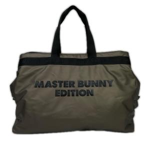 coco 中古【値下げ】マスターバニーエディションMASTER BUNNY EDITIONトート型ボストンバッグ ブロンズ3層式 大型 ロッカーバッグK030823