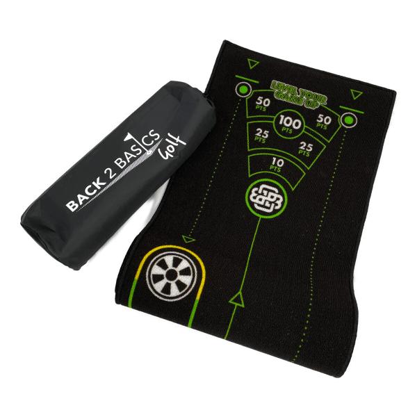 coco 中古 パター練習器 ブラック 黒 BACK 2 BASIC GOLF パターマット 全英覇...