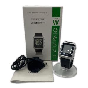 coco 中古 イーグルビジョン EAGLE VISION ゴルフナビ 黒 Watch4 ウォッチタイプ 距離計 簡単ナビ レターパックプラス発送可 K034911