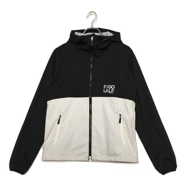 coco 中古 【値下げ】 フィラゴルフ メンズ フルジップアウター M 黒×白 ブラック パーカー...