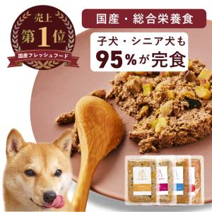 ココグルメお試し(100g×2個) 手作りドッグフード 国産 無添加 総合栄養食 ウェットフード ご飯 シニア犬｜ココグルメYahoo!ショッピング店