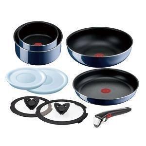 ティファール T-fal インジニオ・ネオ フライパンセット ロイヤルブルー・インテンス セット9 L43792 ガス火