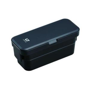 アスベル ランタス ランチボックス2段 バック付 WS-T800 ブラック 父の日 ギフト プレゼント