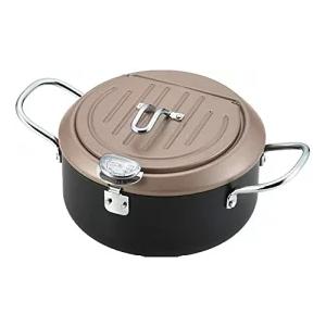 タマハシ食彩亭　バット蓋付天ぷら鍋20cm TP-7 キッチン用品