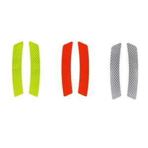 2枚 反射ステッカー　反射シール 反射材 反射テープ 屋外 車用 外装 夜間 事故防止 安全対策 自...