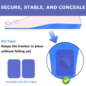 インソール エアタグポケット付き Airtag...の詳細画像2