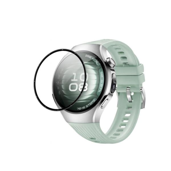 2枚 HUAWEI Watch 5 42mm / 46mm 用 保護フィルム 3D曲面カバー 全面保...