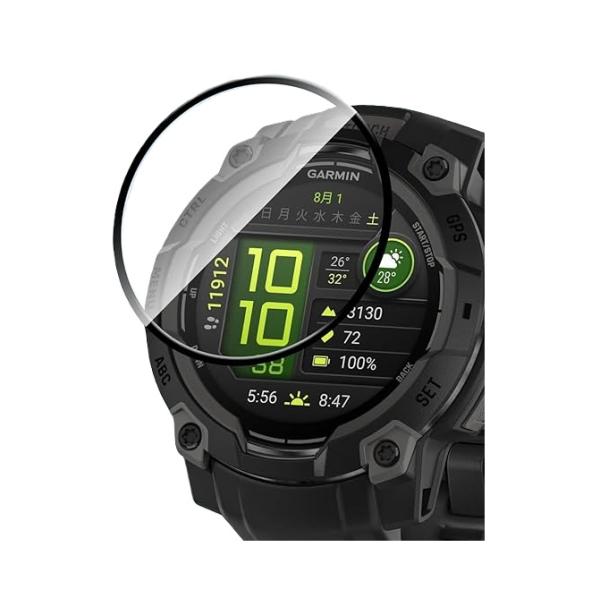 2枚セット GARMIN ガーミン Instinct 3 (45mm / 50mm) / Insti...