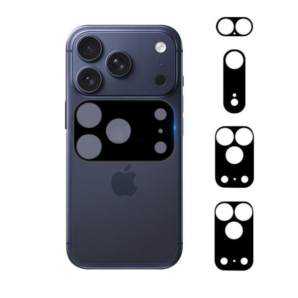 iPhone 17 全シリーズ対応カメラレンズ保護カバー 3mm厚 強化ガラス素材 iPhone 1...