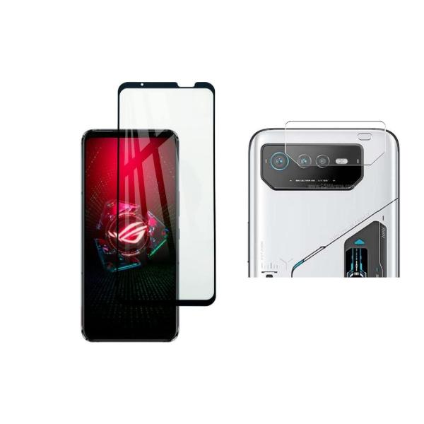 ROG Phone 6 / ROG Phone6 pro ガラスフィルム  前面フィルム+ レンズ用...