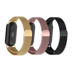 Xiaomi (シャオミ) Smart Band8 ハンド ステンレスベルト ウォッチベルト mi band 8 交換ベルト マグネット式 ベルト 取り外し簡単｜雑貨通販