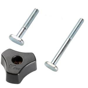 6本入 M6 40mm 70mm T‐ボルト スロットトラック用 固定ノブ テーブル