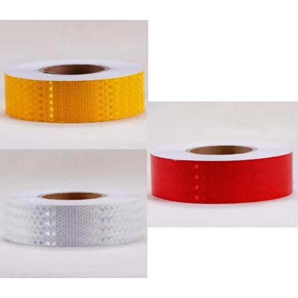 5cm ×30m 反射テープ 反射シール 反射シート 安全標識 安全表示 事故防止 リフレクター 自...