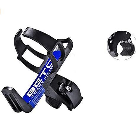 サイクルボトルケージ 自転車用ボトルホルダー ドリンクホルダー クランプ式 カップホルダー ブラック...