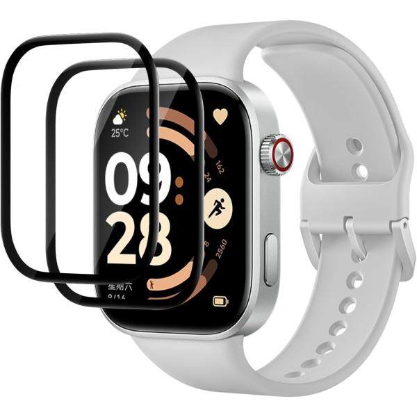 2枚 Redmi Watch 6 Watch6 3D曲面カバー 全面保護 保護フィルム PET複合材...
