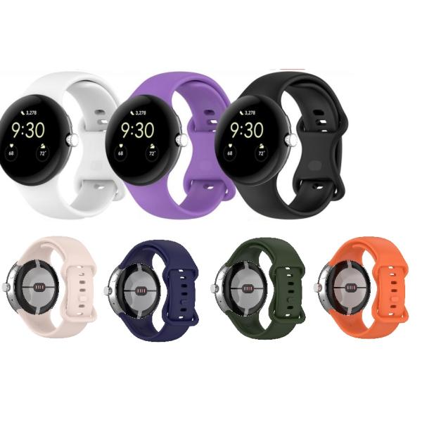 Pixel Watch 3 4 45mm バンド シリカゲル Google グーグル 交換ベルト ピ...