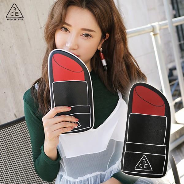 3CE レッドリップのポーチ【ネコポス 送料無料】韓国コスメ 正規品 3CE STYLENANDA ...