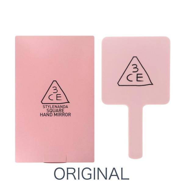3CE スクエアミラー 大きくて見やすいミラー【 ネコポス 送料無料 】 韓国コスメ 正規品 [ 韓...
