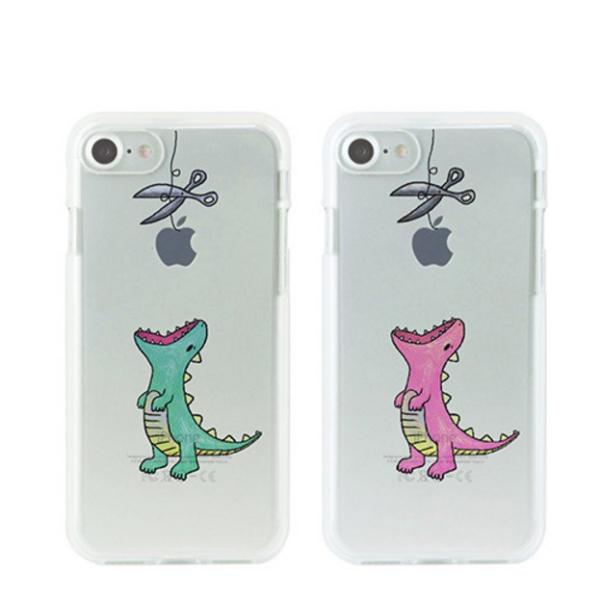 メール便送料無料 スマホケース iPhone ケース Dparks ソフトクリアケース はらぺこザウ...