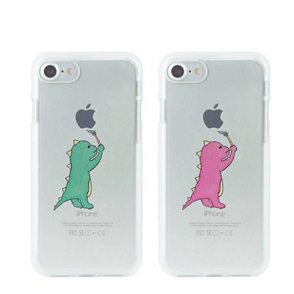 メール便送料無料 スマホケース iPhone ケース Dparks ソフトクリアケース お絵かきザウ...